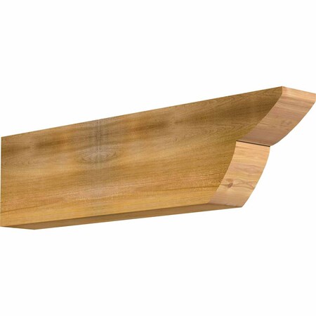 Ekena Millwork Crestline Rough Sawn Rafter Tail, Western Red Cedar, 6"W x 12"H x 48"L RFT06X12X48CRE00RWR